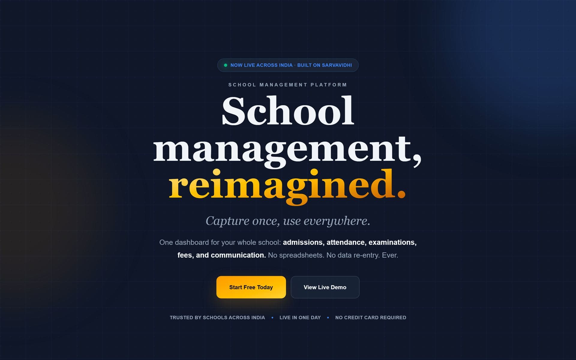 Eduvidhi — School management, reimagined.